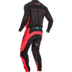 PANTALON FLY LITE HYDROGEN 2020 CORAIL/NOIR/BLEU Pantalon moto cross
