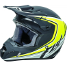 CASQUE FLY KINETIC FULL SPEED 2017 NOIR MAT/HI-VIZION Casque moto cross
