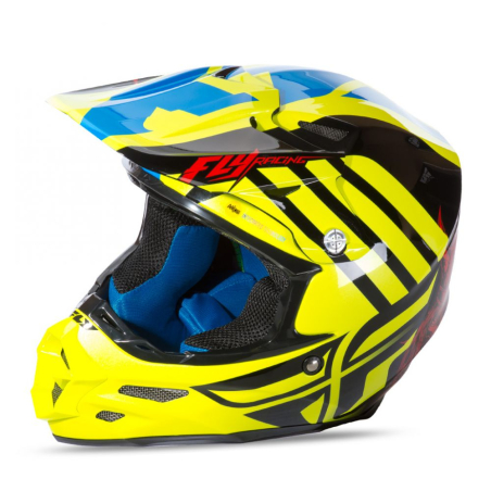 CASQUE FLY F2 CARBONE REPLICA WESTON PEICK NOIR/HIVIZION Casque moto cross