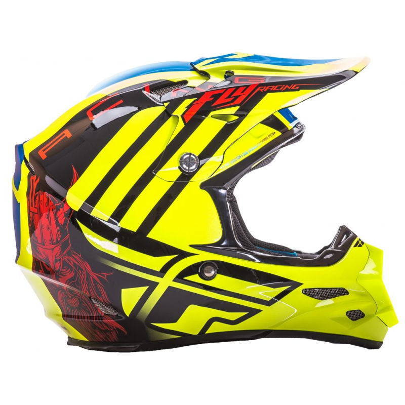CASQUE FLY F2 CARBONE REPLICA WESTON PEICK NOIR/HIVIZION Casque moto cross
