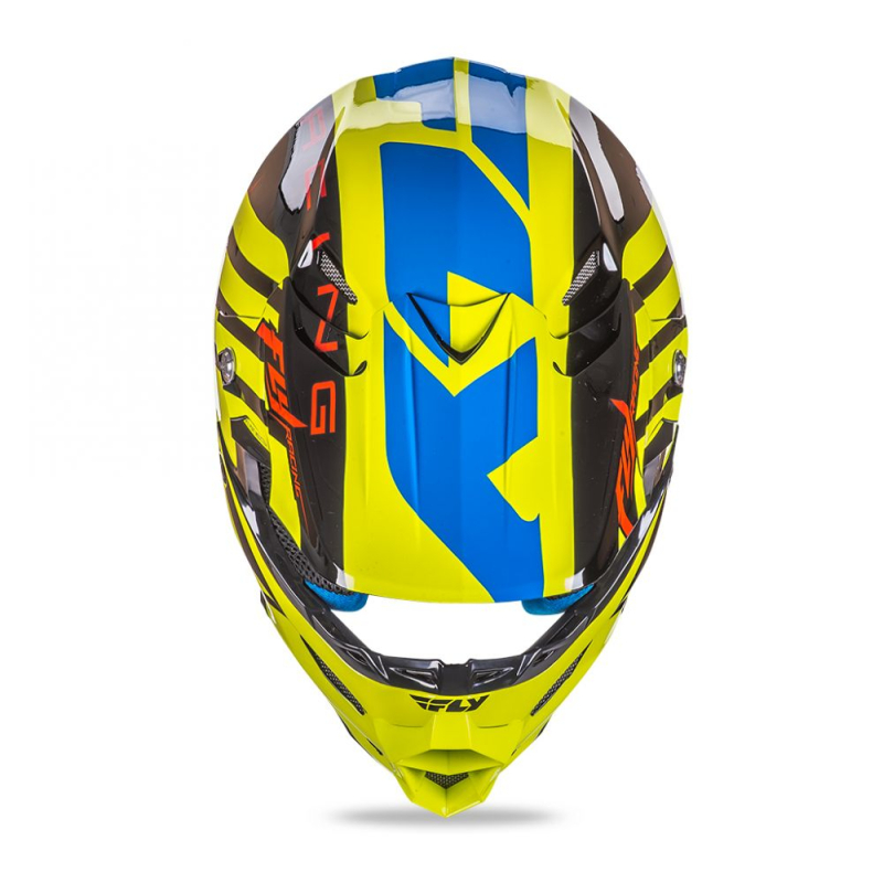 CASQUE FLY F2 CARBONE REPLICA WESTON PEICK NOIR/HIVIZION Casque moto cross