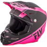 CASQUE FLY F2 CARBON REWIRE NOIR/ROSE Casque moto cross