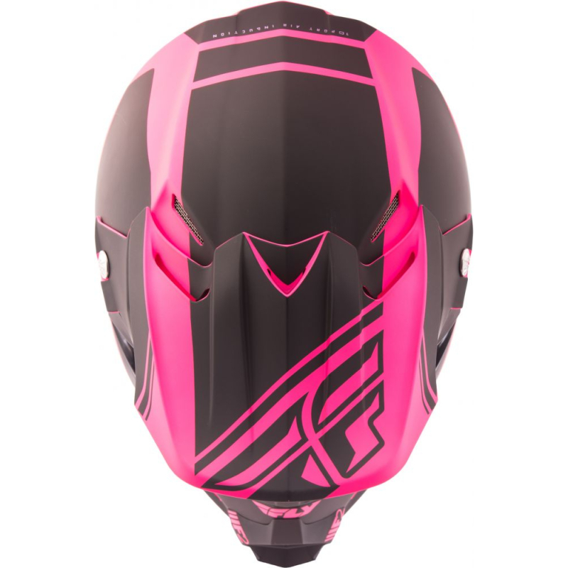 CASQUE FLY F2 CARBON REWIRE NOIR/ROSE Casque moto cross