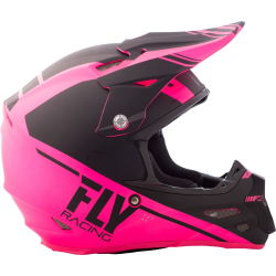 CASQUE FLY F2 CARBON 2018 REWIRE NOIR/ROSE Casque moto cross