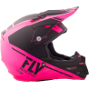CASQUE FLY F2 CARBON REWIRE NOIR/ROSE Casque moto cross