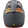 CASQUE FLY F2 CARBON 2018 FORGE MIPS NOIR/ORANGE/GRIS Casque moto cross