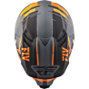 CASQUE FLY F2 CARBON 2018 FORGE MIPS NOIR/ORANGE/GRIS Casque moto cross