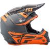 CASQUE FLY F2 CARBON 2018 FORGE MIPS NOIR/ORANGE/GRIS Casque moto cross