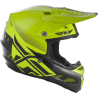 CASQUE FLY F2 MIPS SHIELD 2020 JAUNE FLUO/NOIR Casque moto cross