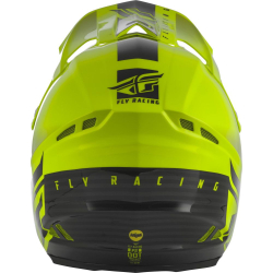 CASQUE FLY F2 MIPS SHIELD 2020 JAUNE FLUO/NOIR Casque moto cross