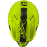 CASQUE FLY F2 MIPS SHIELD 2020 JAUNE FLUO/NOIR Casque moto cross