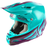 CASQUE FLY F2 MIPS SHIELD 2020 BLEU CLAIR/POURPRE Casque moto cross
