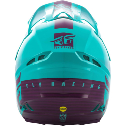 CASQUE FLY F2 MIPS SHIELD 2020 BLEU CLAIR/POURPRE Casque moto cross