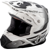 CASQUE FLY TOXIN 2019 ORIGINAL MAT BLANC/NOIR Casque moto cross