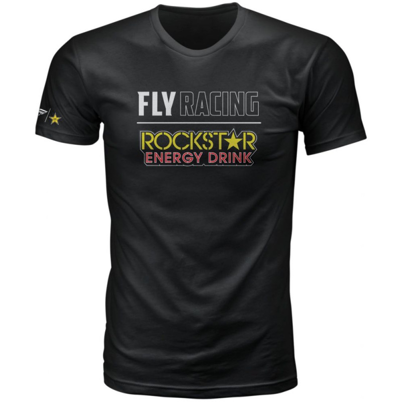 T-SHIRT FLY ROCKSTAR LOGO NOIR T-shirt