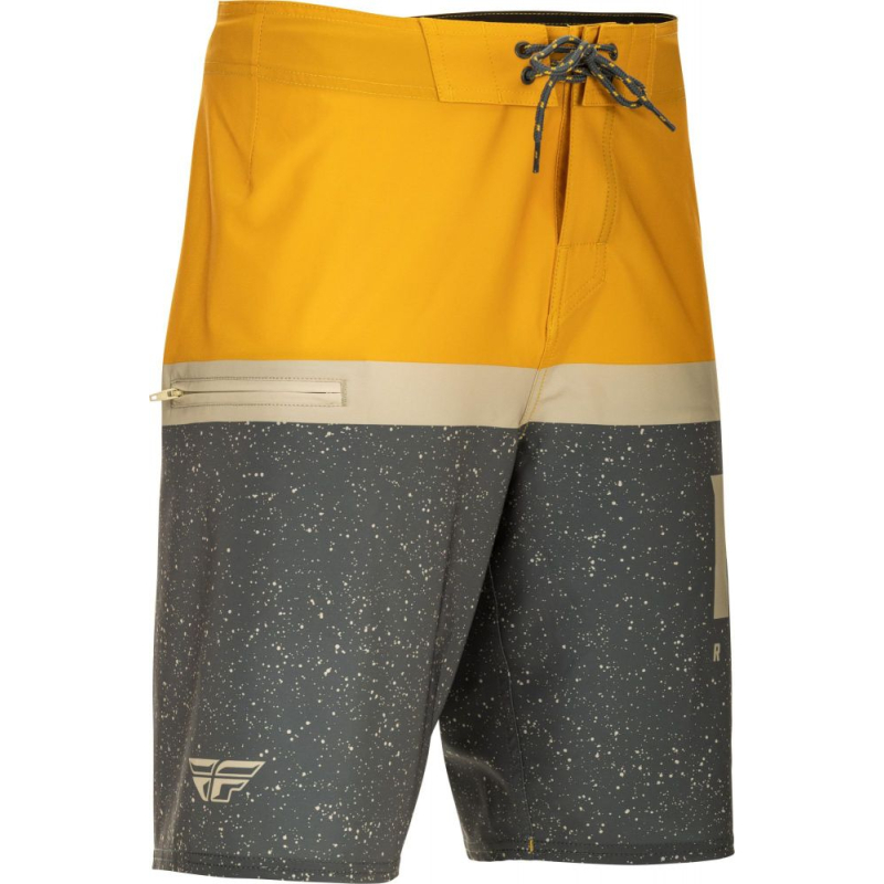 BOARDSHORT FLY MOUTARDE/GRIS Pantalon et Short