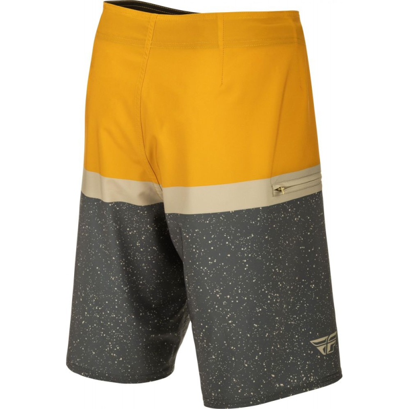 BOARDSHORT FLY MOUTARDE/GRIS Pantalon et Short
