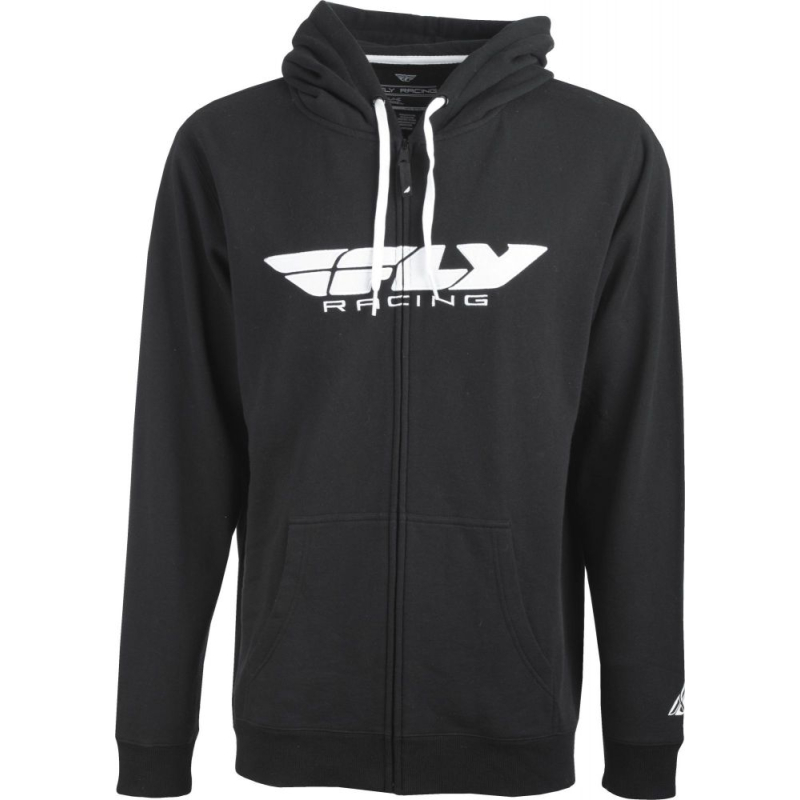 SWEAT À CAPUCHE ZIPPE FLY CORP NOIR Pull et Veste