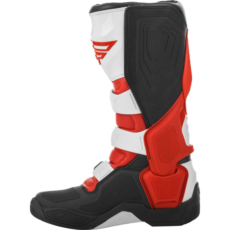BOTTES FLY FR5 ROUGE/NOIR/BLANC Botte moto cross