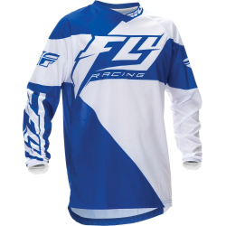 MAILLOT FLY F-16 BLEU/BLANC Maillot moto cross