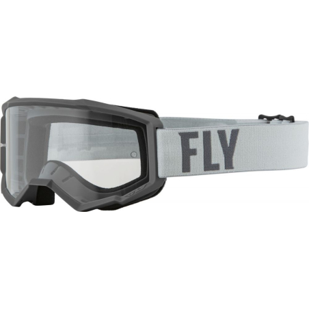 MASQUE FLY FOCUS GRIS Lunette moto cross
