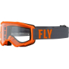 MASQUE FLY FOCUS GRIS/ORANGE Lunette moto cross