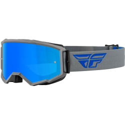 MASQUE FLY ZONE GRIS/BLEU Lunette moto cross