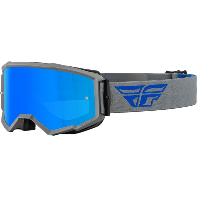 MASQUE FLY ZONE GRIS/BLEU Lunette moto cross
