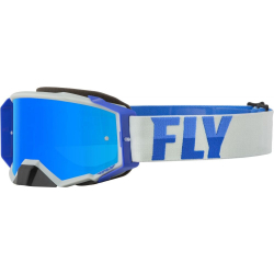 MASQUE FLY ZONE PRO GRIS/BLEU Lunette moto cross