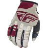 GANTS FLY KINETIC K221 2021 STONE/BERRY Gant moto cross enfant