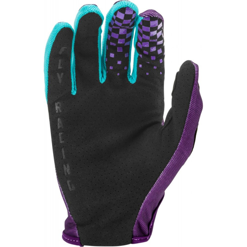 GANTS FLY LITE FEMME 2021 VIOLET/BLEU Gant moto cross femme
