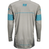 MAILLOT FLY LITE 2021 BLEU/GRIS Maillot moto cross