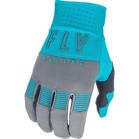 GANTS FLY F-16 FEMME 2021 GRIS/BLEU Gant moto cross femme