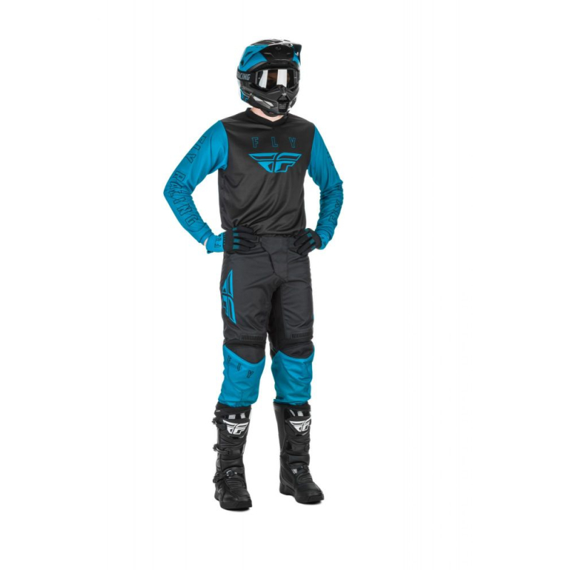 MAILLOT FLY F-16 2021 BLEU/NOIR Maillot cross enfant