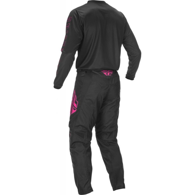 PANTALON FLY F-16 2021 NOIR/ROSE Pantalon moto cross