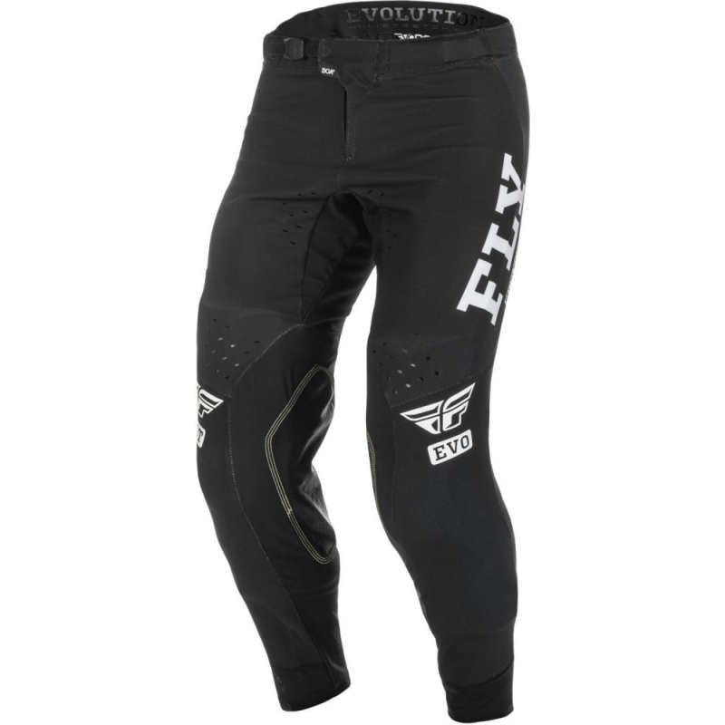 PANTALON FLY EVO NOIR/BLANC Pantalon moto cross