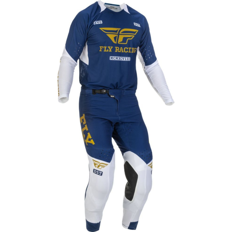 PANTALON FLY EVO NAVY/BLANC/GOLD Pantalon moto cross