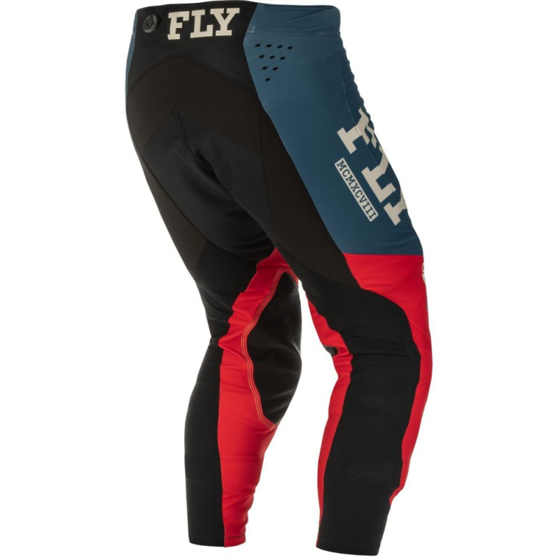 PANTALON FLY EVO ROUGE/GRIS Pantalon moto cross