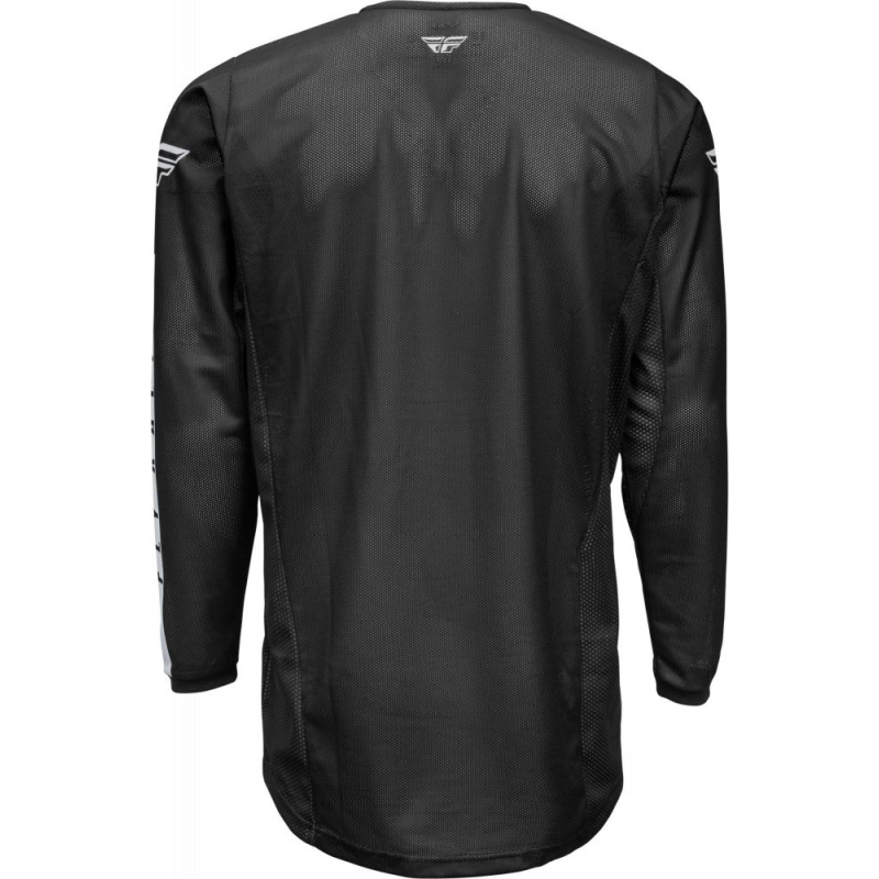 MAILLOT FLY KINETIC MESH 2021 NOIR/BLANC Maillot moto cross