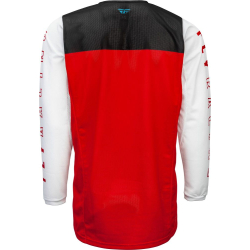 MAILLOT FLY KINETIC MESH 2021 ROUGE/BLANC/BLEU Maillot moto cross