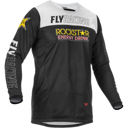 MAILLOT FLY KINETIC MESH 2021 ROCKSTAR Maillot moto cross
