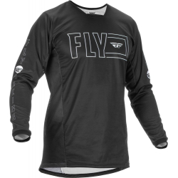 MAILLOT FLY KINETIC FUEL NOIR/BLANC Maillot moto cross