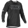 MAILLOT FLY KINETIC FUEL NOIR/BLANC Maillot moto cross