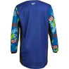 MAILLOT FLY KINETIC REBEL BLEU Maillot cross enfant