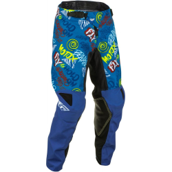 PANTALON FLY KINETIC REBEL BLEU Pantalon moto cross enfant