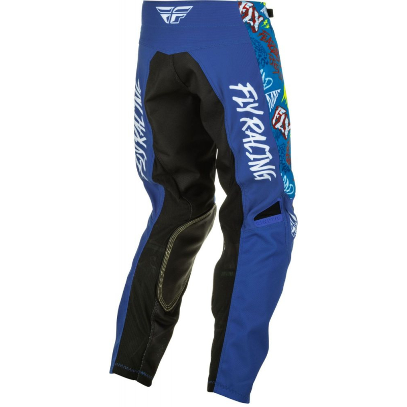 PANTALON FLY KINETIC REBEL BLEU Pantalon moto cross enfant