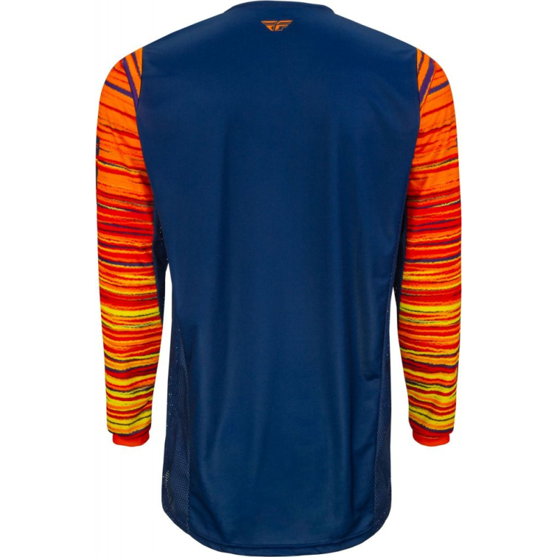 MAILLOT FLY KINETIC WAVE NAVY/ORANGE Maillot moto cross
