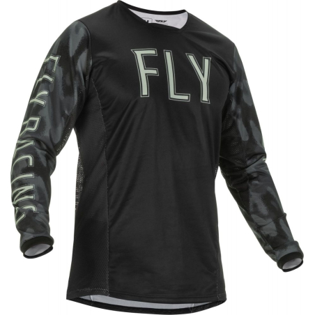 MAILLOT FLY KINETIC S.E. TACTIC GRIS/NOIR CAMO Maillot moto cross