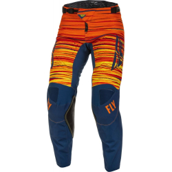 PANTALON FLY KINETIC WAVE NAVY/ORANGE Pantalon moto cross