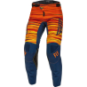 PANTALON FLY KINETIC WAVE NAVY/ORANGE Pantalon moto cross
